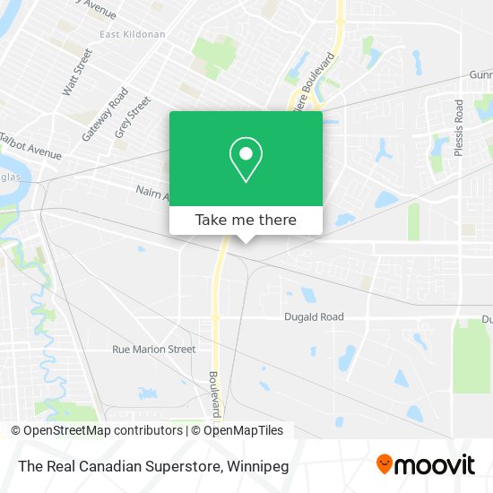 The Real Canadian Superstore map