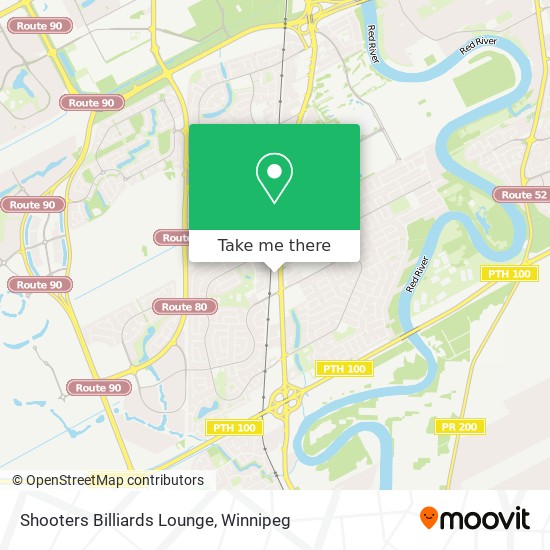 Shooters Billiards Lounge map