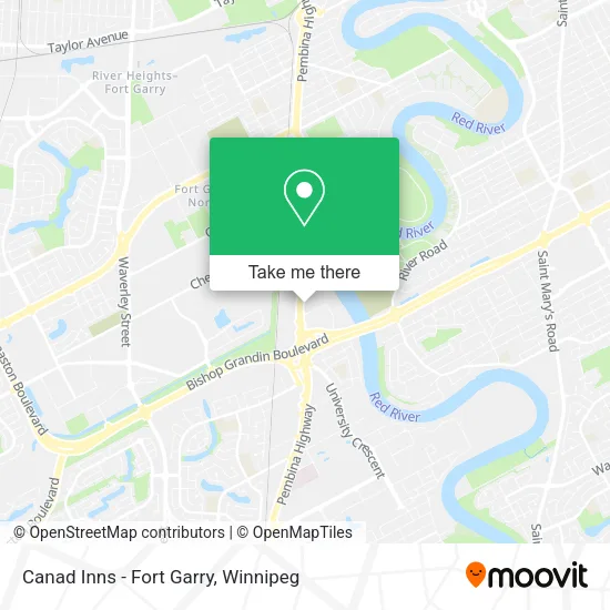 Canad Inns - Fort Garry plan
