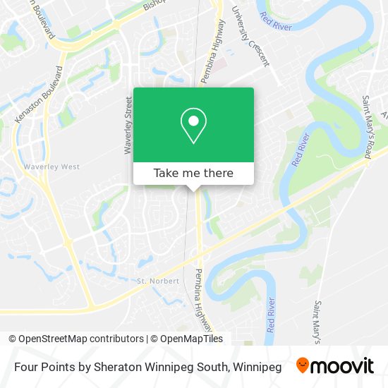 Four Points by Sheraton Winnipeg South plan