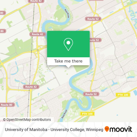 University of Manitoba - University College plan