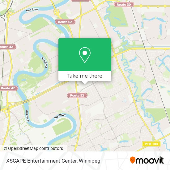 XSCAPE Entertainment Center map