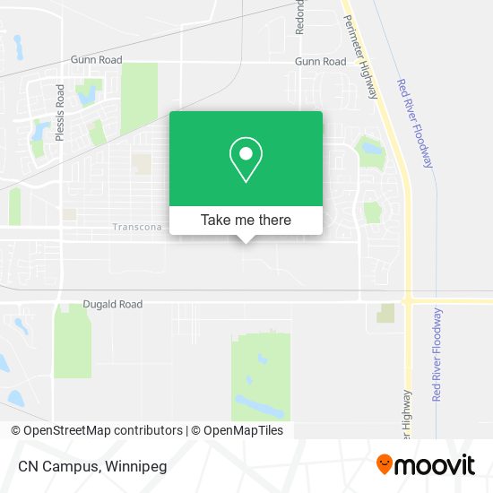 CN Campus map