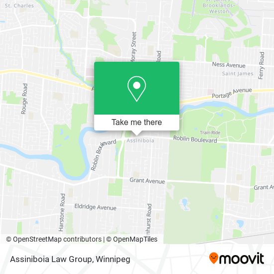 Assiniboia Law Group map