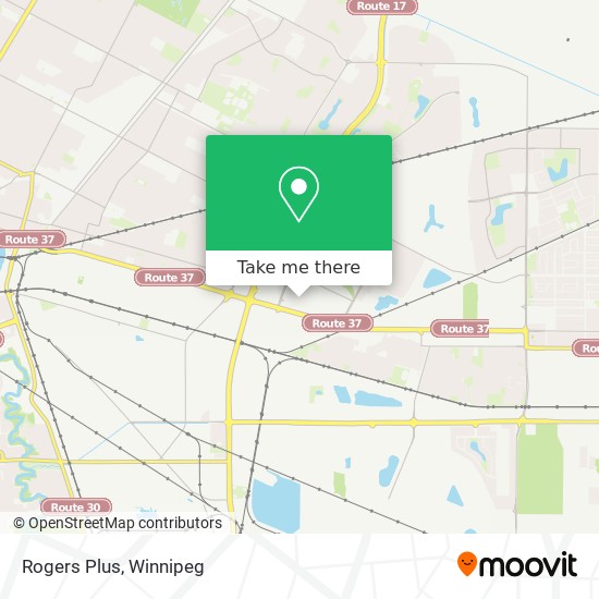 Rogers Plus map