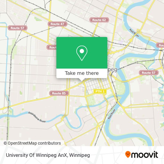 University Of Winnipeg AnX plan