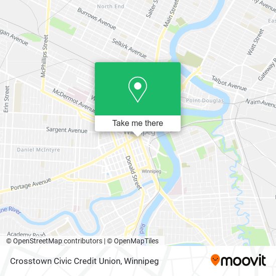 Crosstown Civic Credit Union map