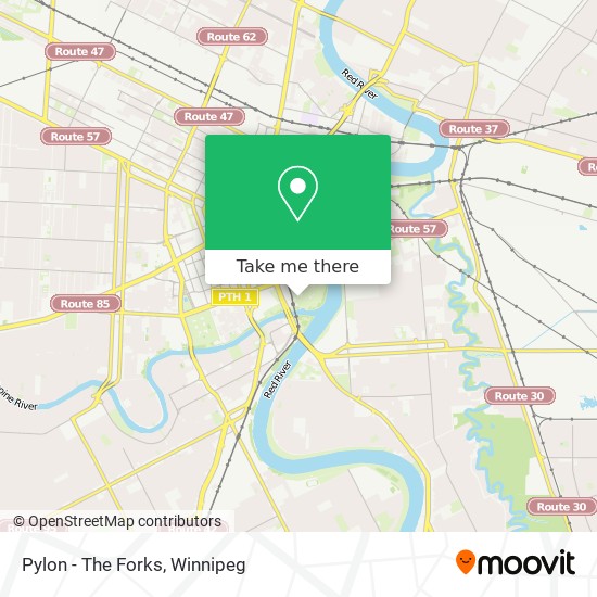 Pylon - The Forks map