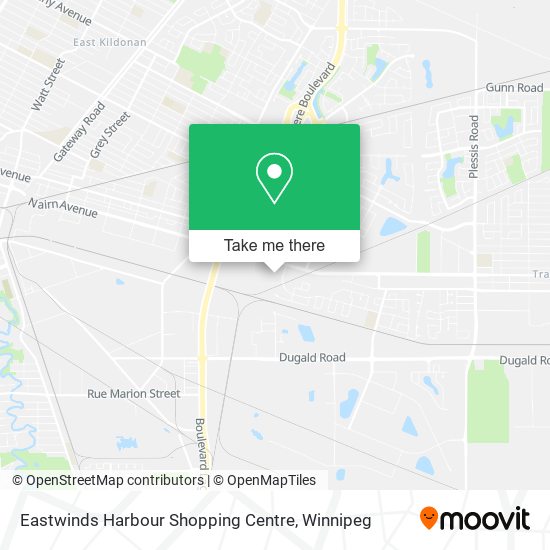 Eastwinds Harbour Shopping Centre map