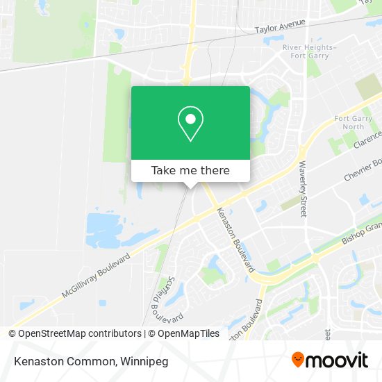 Kenaston Common map