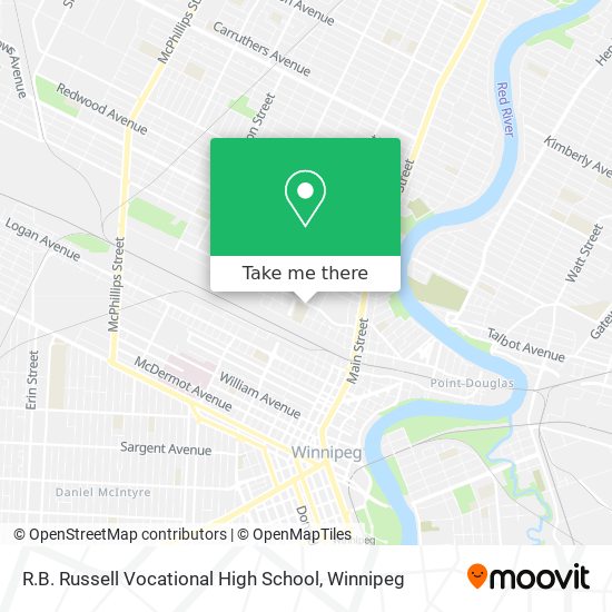 R.B. Russell Vocational High School map