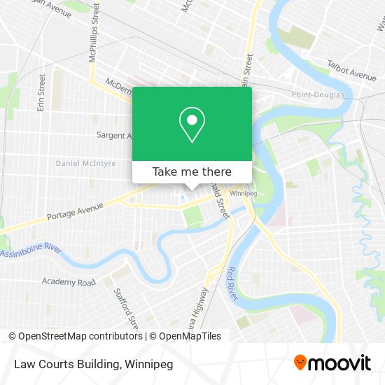 Law Courts Building map