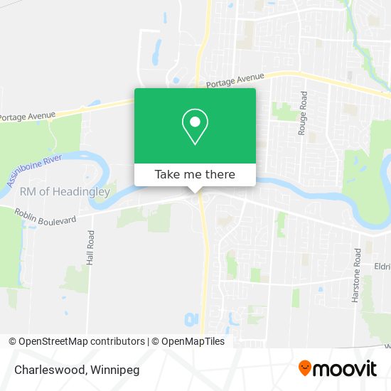 Charleswood map