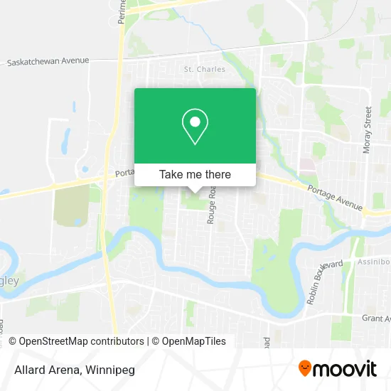 Allard Arena map