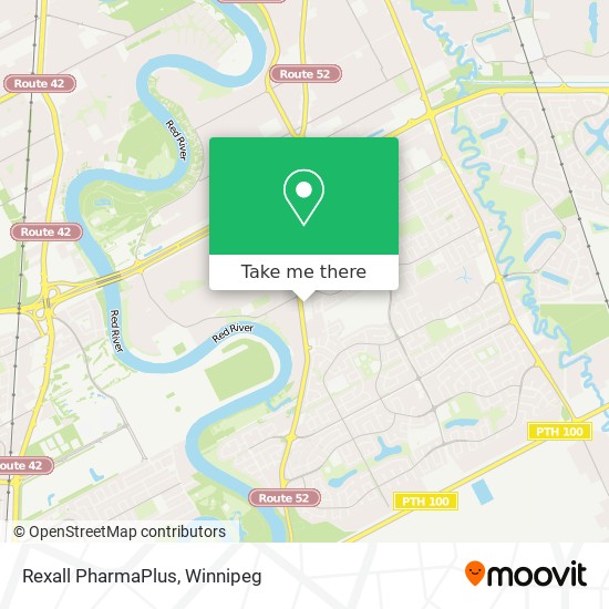 Rexall PharmaPlus map