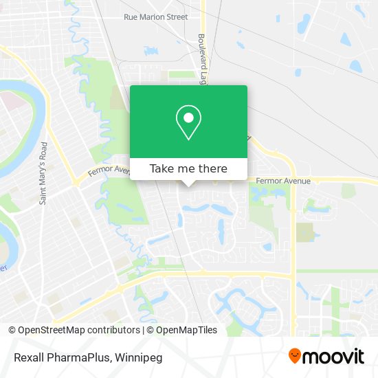 Rexall PharmaPlus map