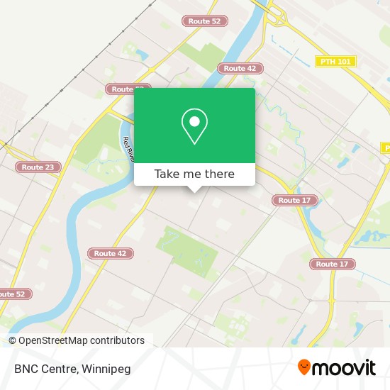 BNC Centre map