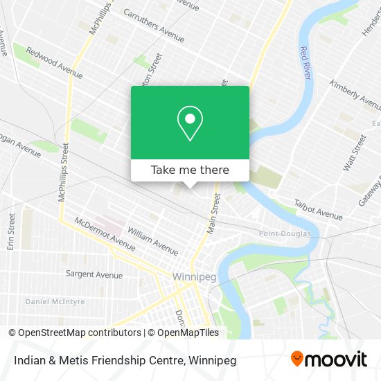 Indian & Metis Friendship Centre map