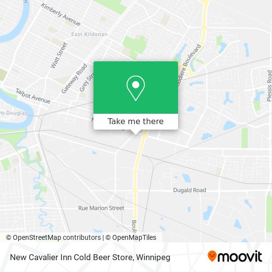 New Cavalier Inn Cold Beer Store map