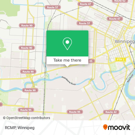 RCMP map