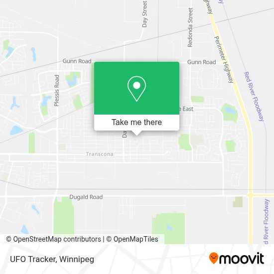 UFO Tracker map