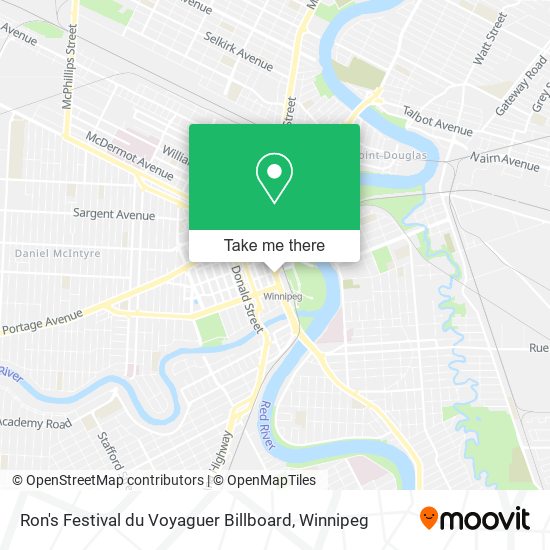 Ron's Festival du Voyaguer Billboard map