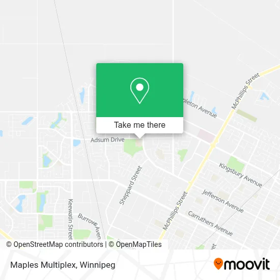 Maples Multiplex map