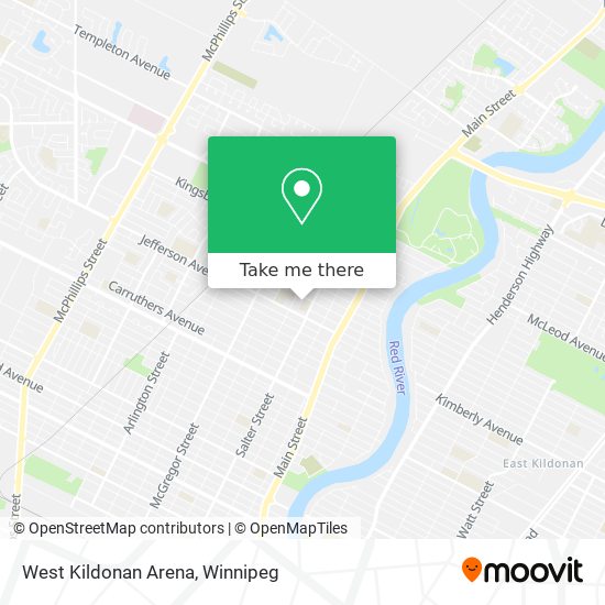 West Kildonan Arena plan