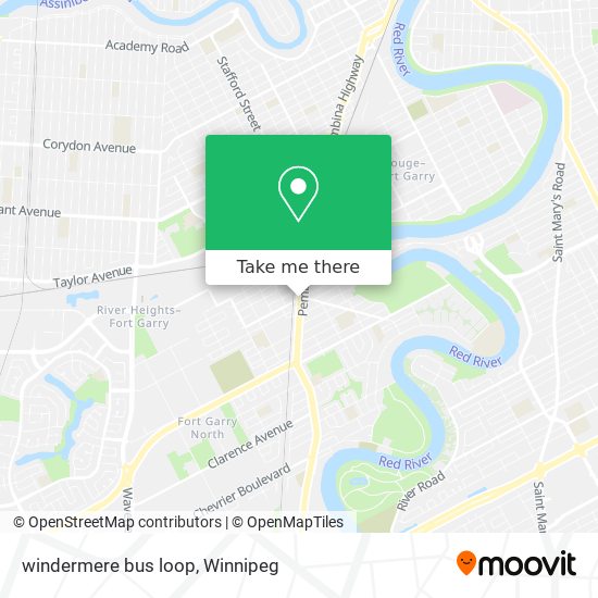 windermere bus loop map