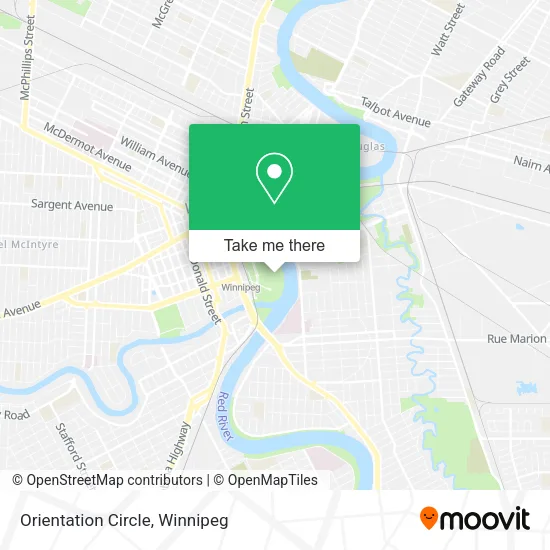 Orientation Circle map