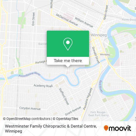 Westminster Family Chiropractic & Dental Centre plan