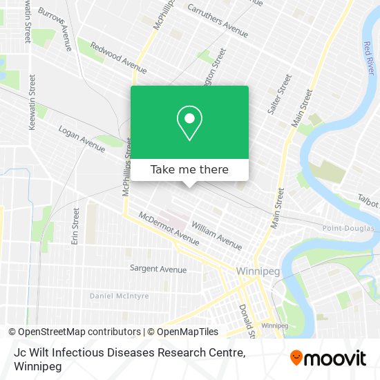 Jc Wilt Infectious Diseases Research Centre plan