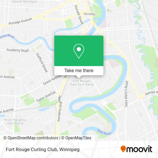 Fort Rouge Curling Club map