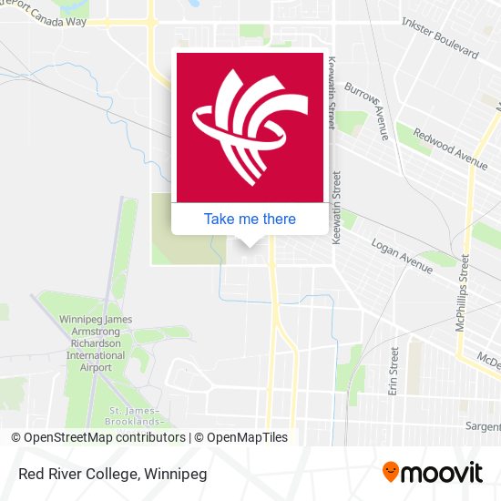 Red River College map