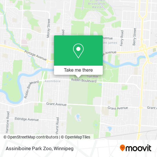 Assiniboine Park Zoo plan