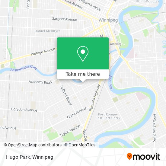 Hugo Park map