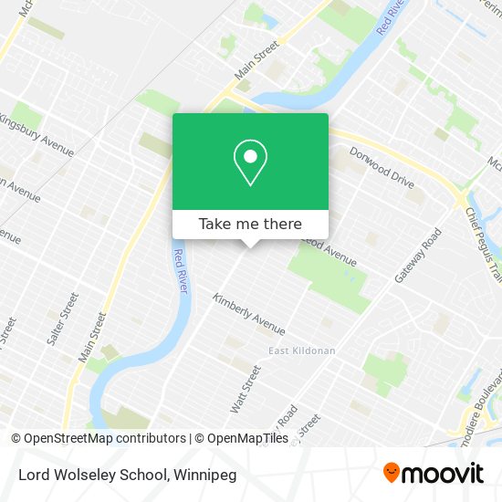 Lord Wolseley School map