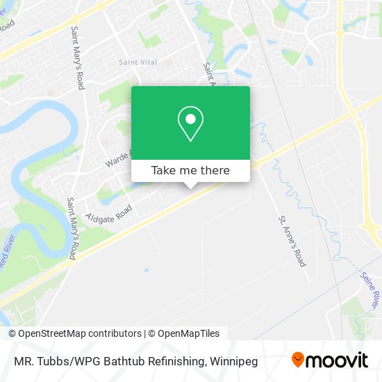 MR. Tubbs / WPG Bathtub Refinishing map