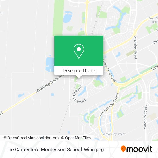 The Carpenter's Montessori School map