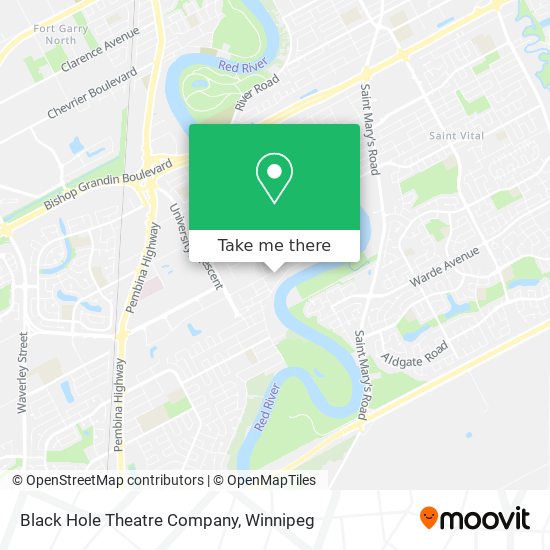 Black Hole Theatre Company map