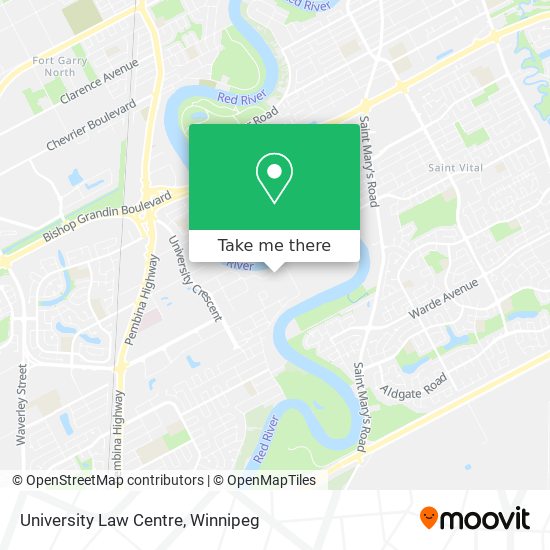 University Law Centre map