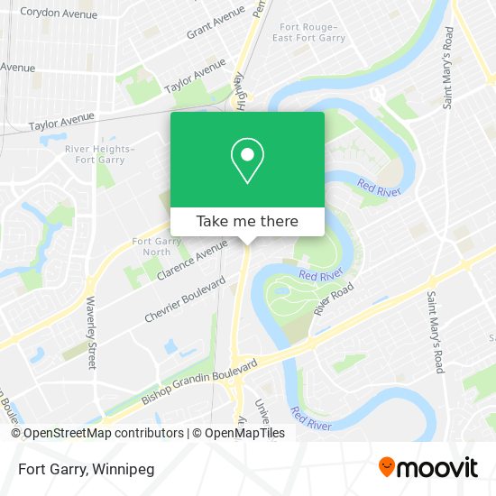 Fort Garry map