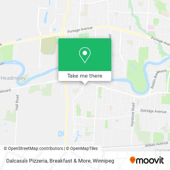 Dalcasa's Pizzeria, Breakfast & More map