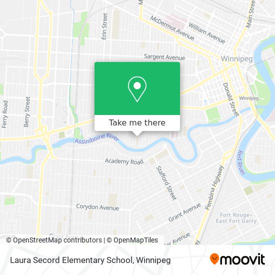 Laura Secord Elementary School map