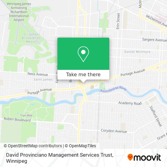 David Provinciano Management Services Trust map