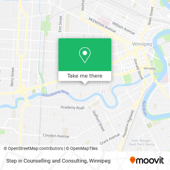 Step in Counselling and Consulting map