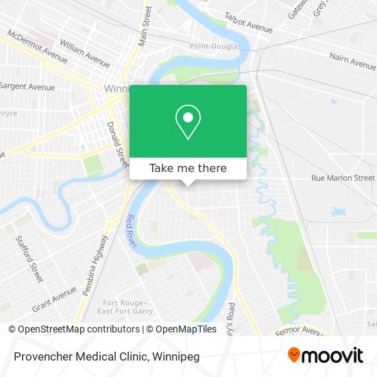 Provencher Medical Clinic map