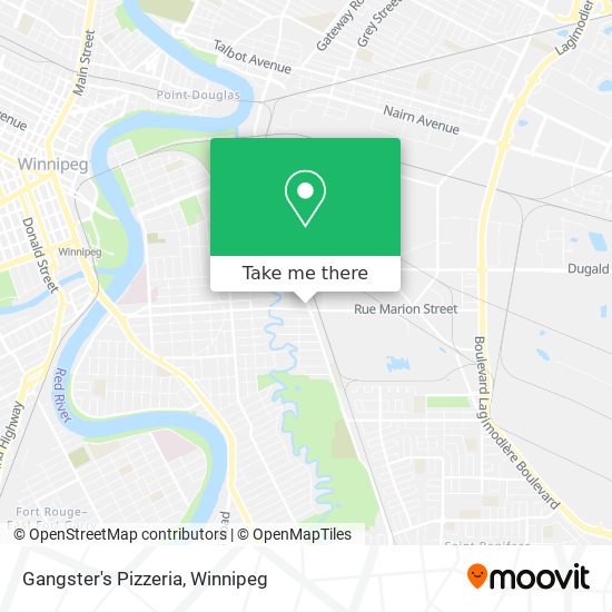 Gangster's Pizzeria map