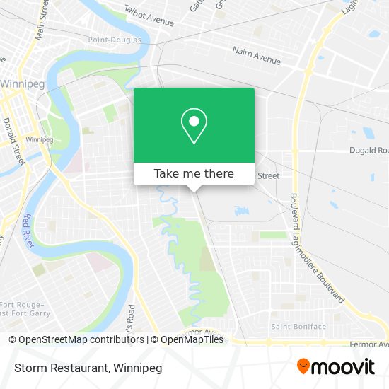 Storm Restaurant map