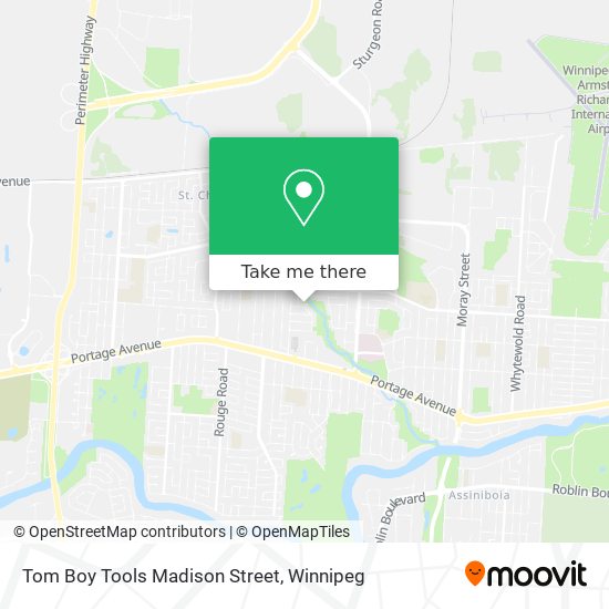 Tom Boy Tools Madison Street plan